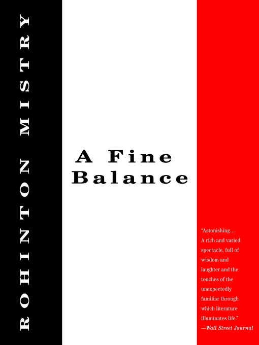 Title details for A Fine Balance by Rohinton Mistry - Available